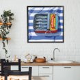 thumbnail image 3 of Stupell Industries French Country Sardines On Striped Cloth Black Framed Giclee Art, 24 x 24, by Kate Jarvik Birch, 3 of 8
