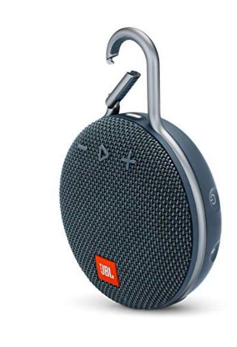 JBL Clip 3 Portable Bluetooth Speaker with Carabiner - Blue - image 3 of 5