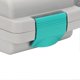 thumbnail image 3 of Beauty Tool Box Light Weight Portable Salon Tools Cosmetic Storage Case High Strength Plastic Salon Toolbox for Travel, 3 of 5