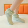 thumbnail image 3 of AVAIL Spring Summer Children's Socks Double-layer Lace Ankle Socks 0-7Y, 3 of 5