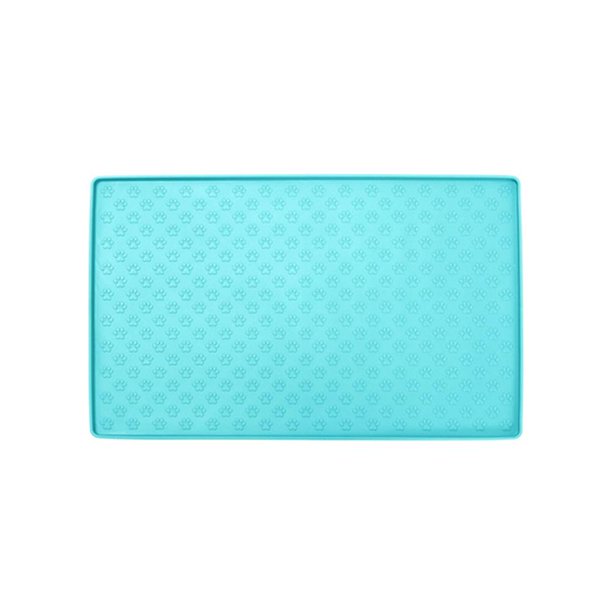 Mantel Individual Para Alimentación De Mascotas, Almohadilla Impermeable, Borde Elevado, Cojín De Silicona Compacto Flexible De Dos Tamaños, Accesorios Para Cuencos De Tienda Para El Hogar Inevent PT002616-03