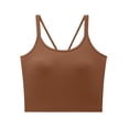 thumbnail image 4 of Bra for Women with Halter Neck, Removable Pads, Seamless Wrap Design, Stretch Polyester Fabric, Backless Support, Daily Wear, 4 of 7