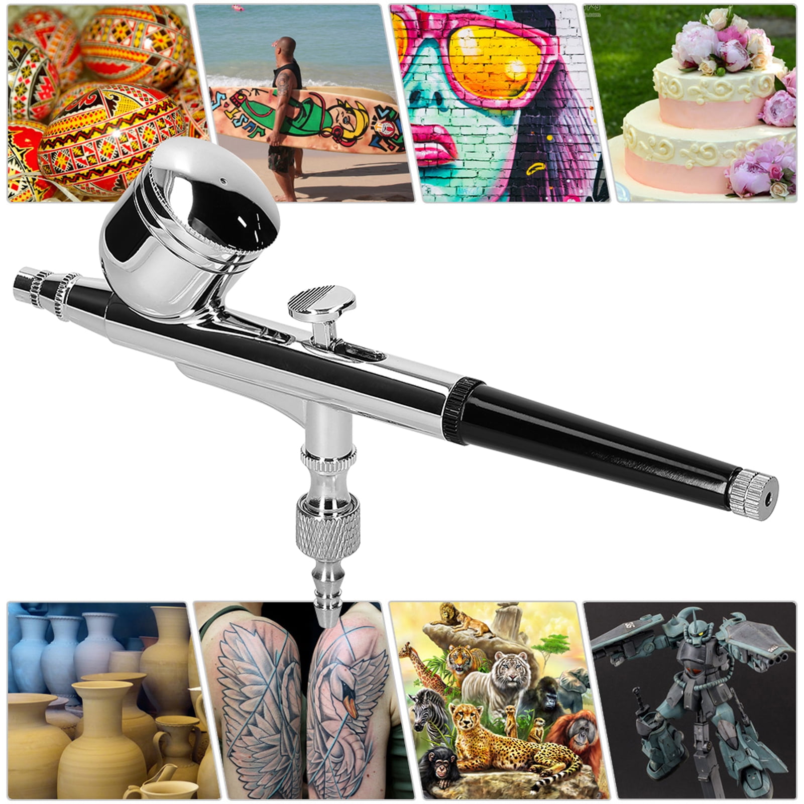 Electric paint sprayer,Pump Airbrush Set Air Pump Paint Sprayer Set Model Diy Model Diy Art Kit 20-35psi Airbrush Set Air Set Airbrush Cousopo Qisuo Sprayer Siuke Professional