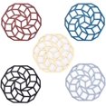thumbnail image 1 of 5 Salvamanteles de Silicona Antideslizantes Ormromra con Diseño Hexagonal, 1 of 7