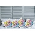 thumbnail image 6 of Ambesonne Saying Throw Pillow Cover 4 Pack, Words in a Circle, 20", Multicolor, 6 of 6