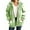 Green, variant on Shadoumai Plaid Fleece Jacket Women Sherpa Zip Up Hoodies Long Sleeve Flannel Jacket Trendy Winter Coats Outerwear