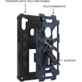 thumbnail image 5 of Xpression Case for LG K53, LG K52 Cases with Invisible Kickstand Stand Dual Layer Hybrid Defender Military Grade Shockproof Hard PC + TPU Phone Cover [Blue], 5 of 8