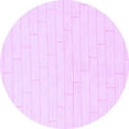 thumbnail image 1 of Ahgly Company Indoor Round Solid Purple Modern Area Rugs, 5' Round, 1 of 4