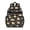 Black-25, variant on Highland Cow Students Backpack with Artistic Cow Lovers Print, Bull Cartoon Pattern, and Farm Rustic Design for