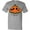AC-Heather Grey, variant on Inktastic Never Too Old for Halloween Pumpkin T-Shirt
