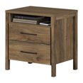 thumbnail image 2 of South Shore Gravity, Contemporary Nightstand,  Brown, 2 of 13