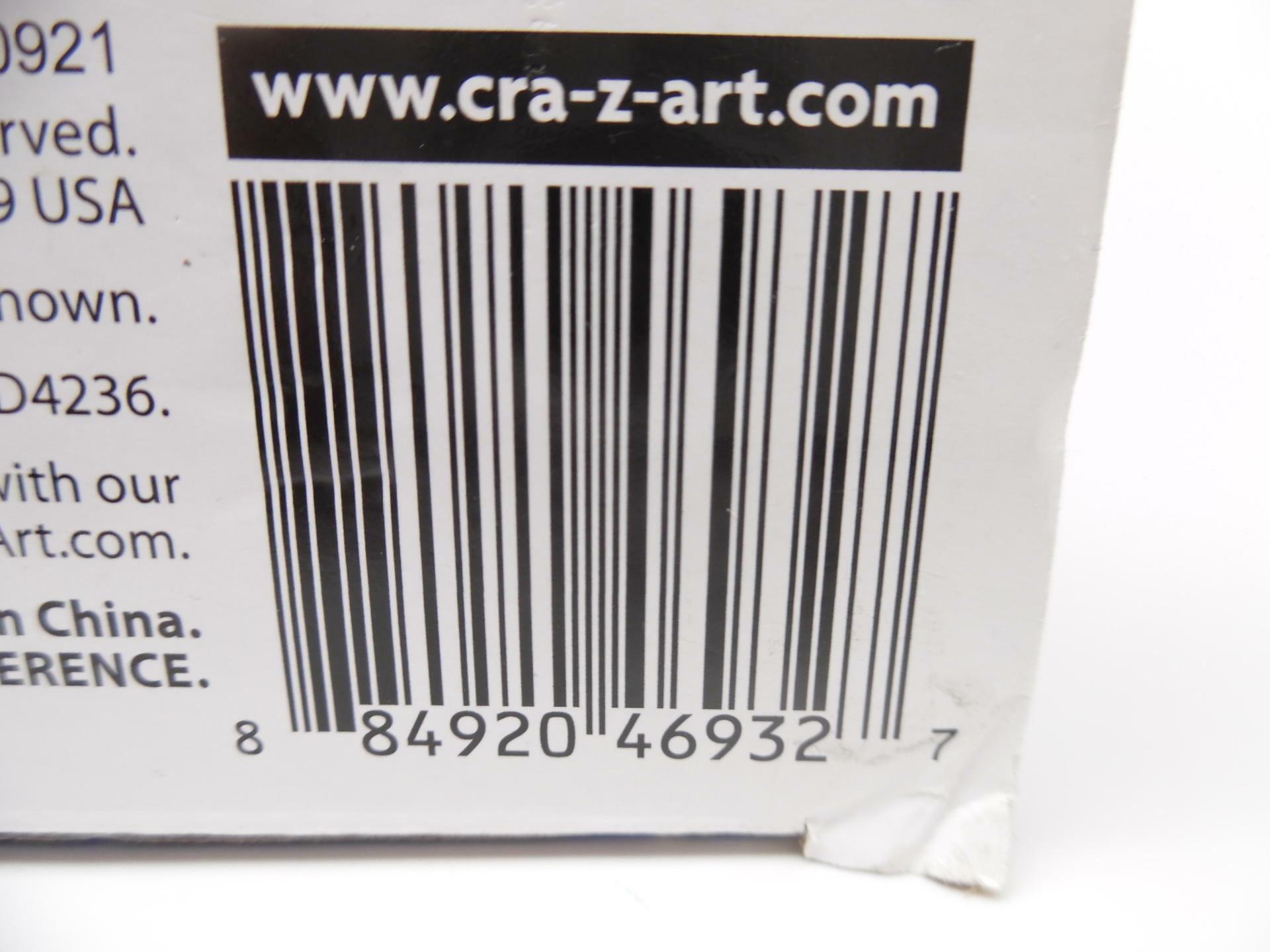 Cra-Z-Art UPC & Barcode