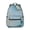 Blue and Gold-1, variant on Blue and Gold Marble Pattern Backpack for School, Cute School Bag with Adjustable Shoulder Straps and Padded Back, 15.3"x11"x7.1"