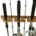 thumbnail image 4 of Rush Creek Creations 2 in 1, 8 Fishing Rod Wall/Ceiling Rack, 4 of 7
