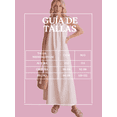 thumbnail image 5 of Vestido Largo Mujer Tirantes Ajustables | Corte Amplio Fluido Tipo Maxi, 5 of 5