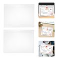 thumbnail image 3 of 2Pcs Practical Documents Protective Covers Unisex PVC Document Protect Covers, 3 of 8