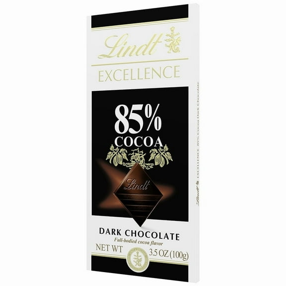 Lindt Excellence 85% Dark Cocoa Bar3.5oz Pack of 2