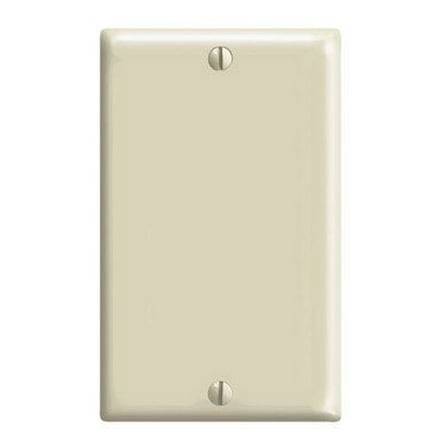 Leviton 1 gang Ivory Nylon Blank Wall Plate Cover 1 pk Pack of 25
