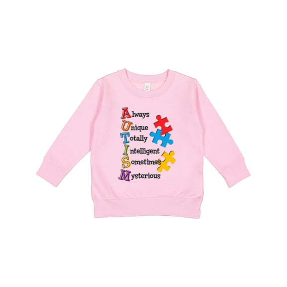 Inktastic Autism Acrostic Toddler Sweatshirt