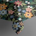 thumbnail image 3 of Pioneer Flower Floral Print Pattern Rectangle Tablecloth 60"x84",Waterproof Polyester Rectangle Table Cloth, Wipeable Spillproof Polyester Tablecloth for Dining, Camping, Indoor and Outdoor, 3 of 5