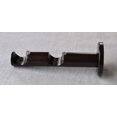 thumbnail image 2 of Urbanest Zinc Cast Double Rod Bracket 3/4" Rod, Bronze, 2 of 2
