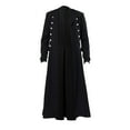 thumbnail image 6 of Lilgiuy Mens Steampunk Gothic Costume Vintage Windbreaker Halloween Coats, 6 of 6