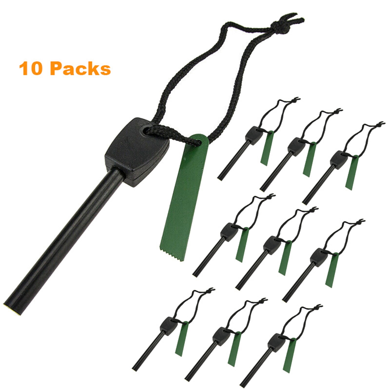 Outdoor Survival Magnesium Flint Stone Fire Starter Emergency Lighter