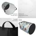 thumbnail image 3 of KLL Watercolor Sailboat Waterproof Foldable Laundry Hamper Bucket with Handles for Storage Bin,Kids Room,Home Organizer (Medium ), 3 of 7