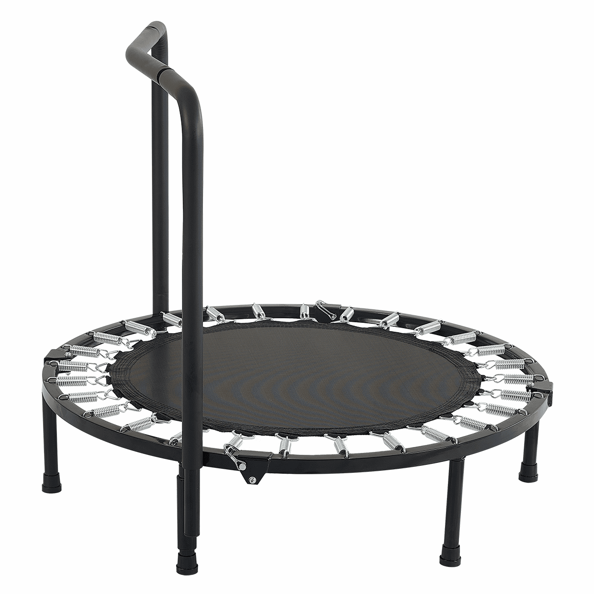 Seizeen Kids Trampoline for Toddler, 36’’ Mini Foldable Trampoline with Handle, Cute Monkey Small Rebounder as Birthday, Christmas Gift for 3-7 Years Boys & Girls
