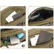 thumbnail image 4 of Mochila cruzada para hombre y mujer, ideal para actividades al aire libre, entrenamiento, viajes, ocio, correr, senderismo y ciclismo. Bolsa de lona con diseño cruzado diagonal., 4 of 6
