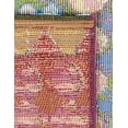thumbnail image 3 of Unique Loom Outdoor Modern Collection Area Rug - Pulse (2' x 8' Runner Multi/Blue), 3 of 9