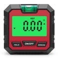 thumbnail image 3 of JTWEEN Electronic Digital Level Box Protractor High Accuracy Angle Finder Gauge 4x90°Measuring Range Level Inclinometer with Magnetic Base for Woodworking Car Repair Construction, 3 of 10