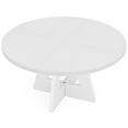 thumbnail image 4 of MAYEERTY 47 Inch Round Farmhouse Table, Multifunctional for Dining, Game Night & Homework, 4 of 5
