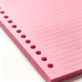thumbnail image 3 of A5 Refill Paper 5.6x8.3'', Planner Inserts for A5 Binder Budget Planner Journals Notebook, 6 Ring Loose Leaf Lined Paper with Binder Dividers, 240 Pages Pink, 3 of 7