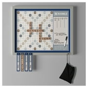 Scrabble Deluxe 2-in-1 Wall Edition Tile Game, by Winning Solutions
