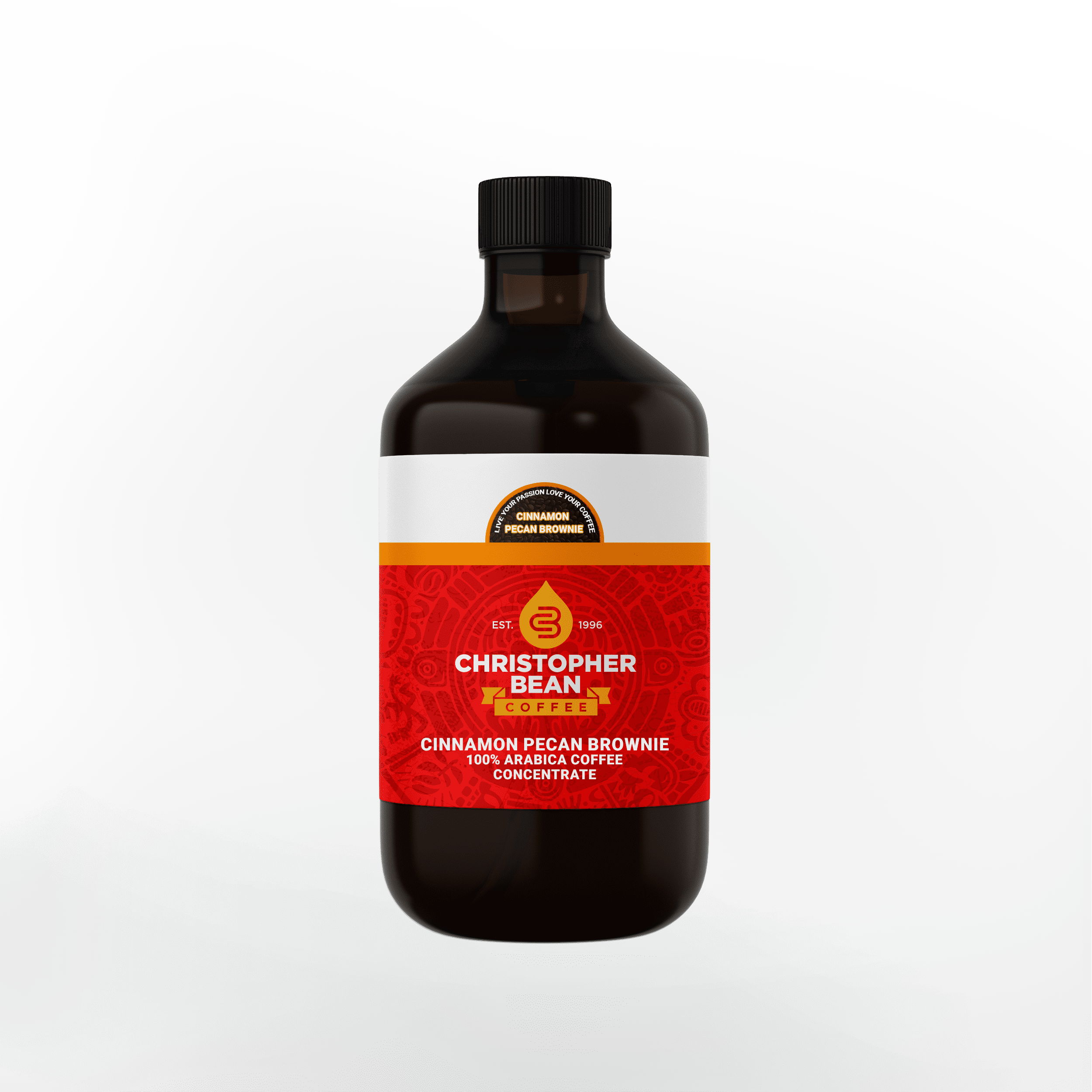 Cinnamon Pecan Brownie Cold Brew Iced Coffee Hot Coffee Liquid Java Concentrate ( 4 Ounce Bottle) Makes 12-16 Cups