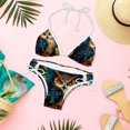 thumbnail image 6 of Owl Women's Swimsuit Bikini Set with Detachable Sponge, Adjustable Strap, Two-Pack - Ideal for Beach, Pool, Swim Parties, 6 of 6