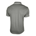 thumbnail image 7 of Men's Oversized Cotton Summer T-Shirts Casual Zipper Solid Patchwork Short Sleeve Summer Classic Cotton T Shirts ( Dark Gray ) S-3XL, 7 of 7