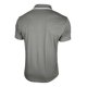 thumbnail image 5 of Blusa y camisa de manga corta con cuello vuelto para hombre, informal, a la moda, con cremallera, color liso y retazos, de poliéster., 5 of 6