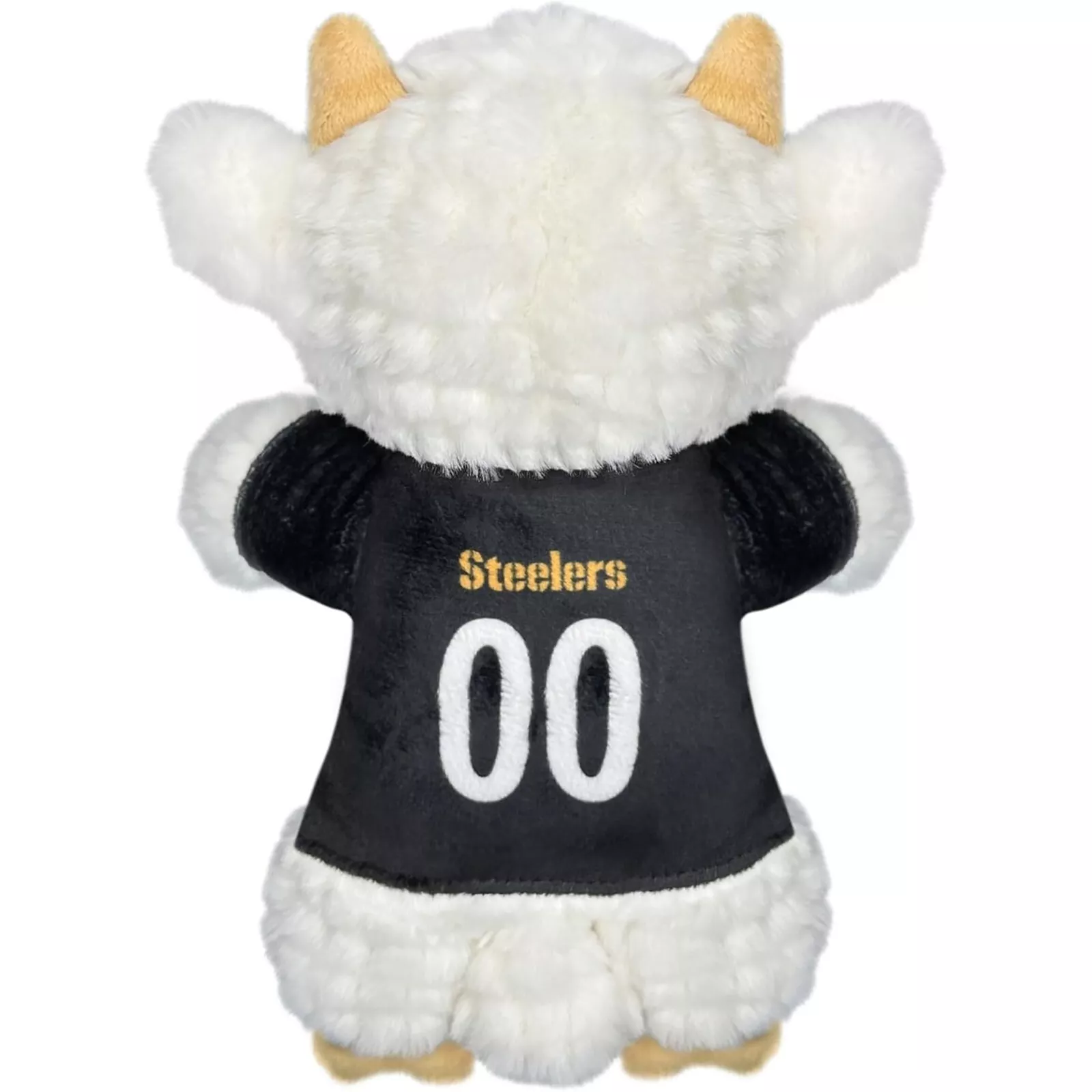 Pets First NFL Goat Plush Toys for Dogs & Cats Dog Chew Toys with Inner Squeaker