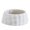 White1, variant on Christmas Tree Collar Plush Soft Xmas Tree Ring Tree Skirt for Artificial Trees Holiday Party Home Decor, Rustic Collar for Christmas Display,23.6x7.8 Inch