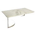 thumbnail image 4 of Corsini Marble & Metal Coffee Table, 4 of 5