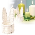 thumbnail image 2 of Huanglei Hand Woven Rabbit Ears Mini Storage Easter Egg Desktop Multicolor Storage Baskets., 2 of 5