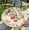 A-apple, variant on Outdoor Table Covers Waterproof for Dinner, Apple 52 Inch Fall Round Tablecloth with Elastic Design Useful for Daily Life