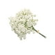 thumbnail image 1 of Ramo de flores artificiales Inteprter 135 cabezas para novia decoración del hogar Blanco, 1 of 6