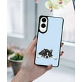 thumbnail image 5 of WIRESTER Shockproof Soft Rubber Cover Case for Samsung Galaxy S25 Edge 6.7 inch 2025, Boston Terrier Dog Lying Down Looking Up On Light Blue Background, 5 of 5