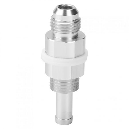 NFTIGB Portable Male Flare Bulkhead to AN6 5/16 Inch / 7.9 mm Hose Barb Fuel Tank Fitting, Durable CNC Aluminum Automotive Car Modified Accessory Replacement Part for Optimal Fuel Flow