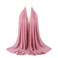 thumbnail image 2 of ZSQDM Lightweight Chiffon Muslim Hijab - Pearl Rhinestone Bubble-Textured Full Coverage Wrap Shawl for Women, 2 of 4