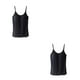 thumbnail image 4 of Camisola de yoga Qarigey Mujer Top Chaleco de fitness Negro XL 2piezas, 4 of 6