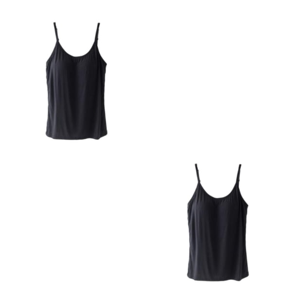 Camisola de Yoga Qarigey para mujer Negro L 2piezas